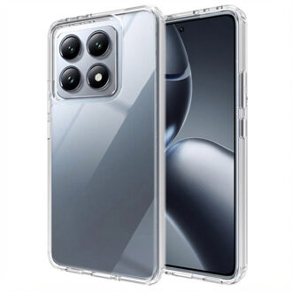 Accezz Xtreme Impact Backcover voor Xiaomi 14T Telefoonhoesje Transparant