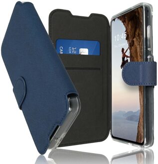Accezz Xtreme Wallet Bookcase Samsung Galaxy S23 Plus Telefoonhoesje Blauw