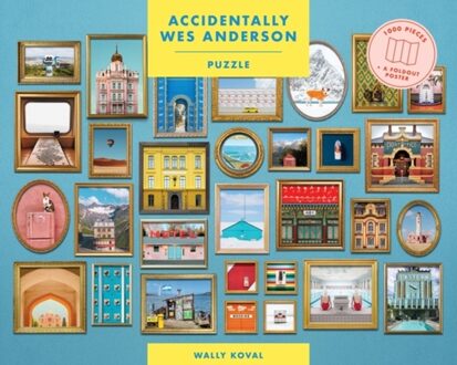 Accidentally Wes Anderson Jigsaw Puzzle -  Wally Koval (ISBN: 9781399617666)