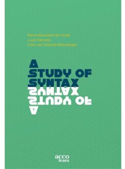 Acco Uitgeverij A study of Syntax