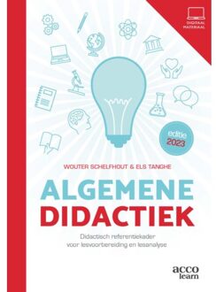 Acco Uitgeverij Algemene Didactiek - Wouter Schelfout