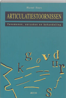 Acco Uitgeverij Articulatiestoornissen - Boek R. Stes (9033435748)