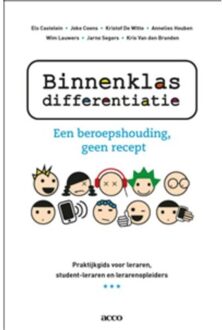 Acco Uitgeverij Binnenklasdifferentiatie, een beroepshouding, geen recept - Boek Els Castelein (9462925607)