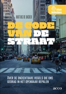 Acco Uitgeverij De code van de straat - Mattias De Backer - ebook