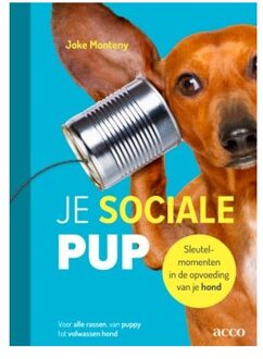 Acco Uitgeverij Je Sociale Pup - Joke Monteny