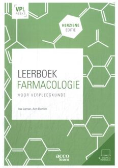 Acco Uitgeverij Leerboek Farmacologie Voor Verpleegkunde - Ilse Leman