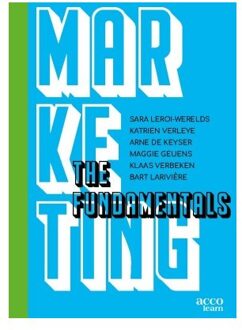 Acco Uitgeverij Marketing: The Fundamentals - Sara Leroi-Werelds