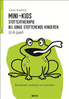 Acco Uitgeverij Mini-kids stottertherapie bij jonge kinderen - Boek Veerle Waelkens (9463441921)