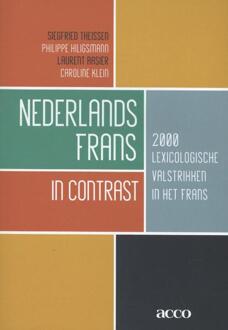 Acco Uitgeverij Nederlands-Frans in contrast - Boek Siegfried Theissen (9462920907)