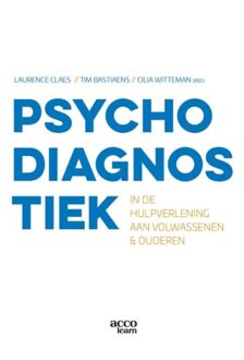 Acco Uitgeverij Psychodiagnostiek in de hulpverlening aan volwassenen en ouderen