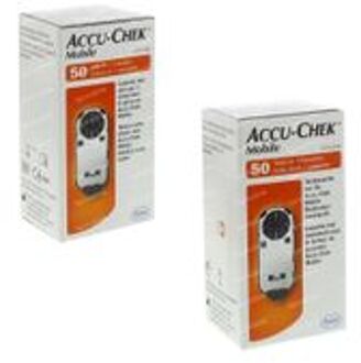 Accu Chek Mobile Test Cassette Duopack 2x50 stuks