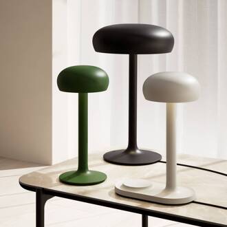 Accu-tafellamp Emendo, groen, IP44 smaragdgroen