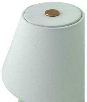 accu-tafellamp IRIS, groen, hoogte 23 cm