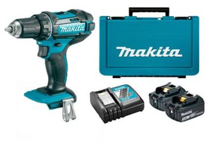 Accuboormachine Ddf482rfe - 18v Geborsteld- (2x 3,0ah)