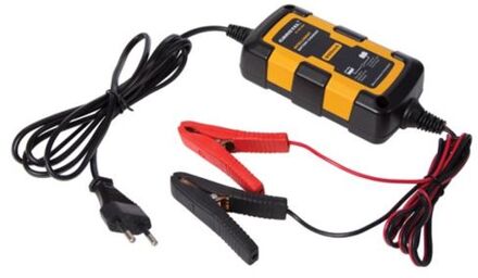 Acculader/druppellader, 12 V loodzuuraccu's, met ledstatusweergave, voor auto, motor, scooter, boot, camper