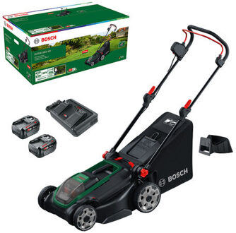 Accumaaier Rotak 18V2-43 | Incl. 2 x 18 V Li-Ion accu (4,0 Ah) + AL 2x18V-88 Lader + Mulchplug - 06008B9L00