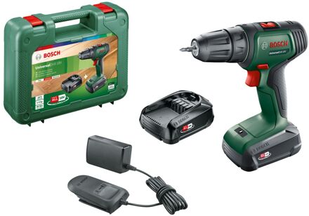 Accuschroefboormachine BOSCH -UniversalDrill 18 2 accu's 1,5Ah box