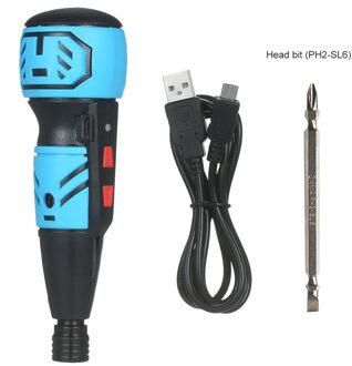 Accuschroevendraaier Usb Oplaadbare Mini Elektrische Schroevendraaier Draagbare Handheld Boormachine Schroevendraaier Met Led Licht