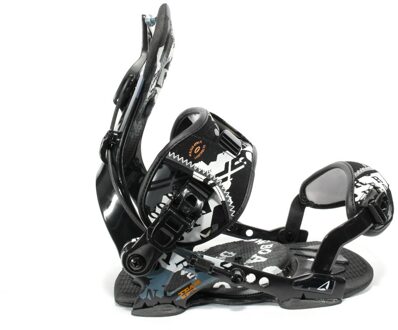 Ace Junior Snowboardbindingen M Zwart