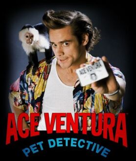 Ace Ventura I.D. Badge Women's T-Shirt - Black - 3XL Zwart