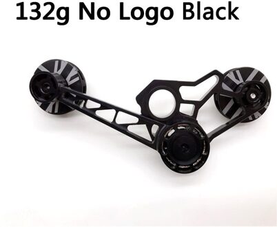 Aceoffix 4 Kleuren Voor Brompton Fiets Spanner Aluminium Cnc Voor Single Speed Buitenste 2 Buitenste 3 Buitenste 4 Speed nee logo zwart