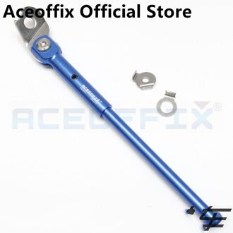 Aceoffix Bike Side Stand Voor Brompton Vouwfiets Stand Park Kickstand 110G Ks-01U blauw