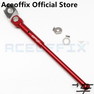 Aceoffix Brompton Kickstand Ks01U Voor 16 Inch 349 Brompton Fiets 18 Inch 355 Birdy Dahon Vouwfiets Fiets Accessoires rood