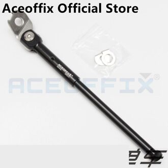 Aceoffix Brompton Kickstand Ks01U Voor 16 Inch 349 Brompton Fiets 18 Inch 355 Birdy Dahon Vouwfiets Fiets Accessoires zwart