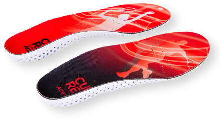 AcePro Low Inlegzooltje-Rood,Donkerrood