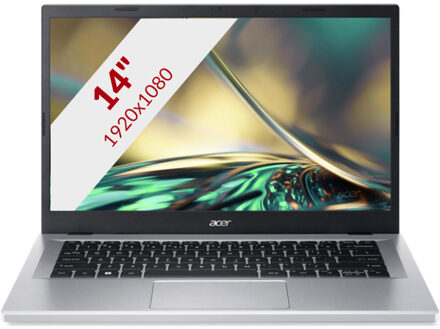 Acer Aspire 3 14 A314-23P-R432 -14 inch Laptop Zilver