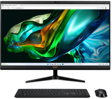 Acer Aspire C27-1800 I5620 NL All-in-one PC Zwart