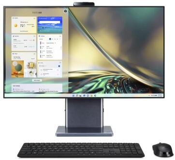 Acer Aspire S27-1755 I7718 NL All-in-one PC Grijs