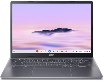 Acer Chromebook Plus 514 (CBE574-1 R0S6) -14 inch Chromebook Grijs