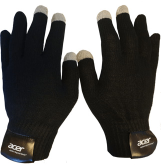 Acer handschoenen zwart