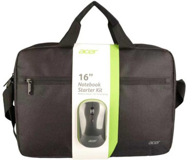 Acer Notebook Starter Kit 16 inch Bag + Wireless Mouse Laptop tas