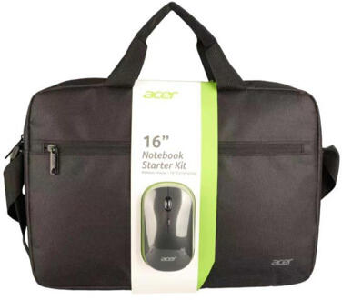 Acer Notebook Starter Kit 16 inch Bag + Wireless Mouse Laptop tas