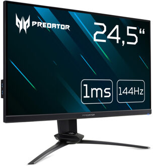 Acer Predator UM.KX3EE.P08 LED display 62,2 cm (24.5") 1920 x 1080 Pixels Full HD IPS Zwart