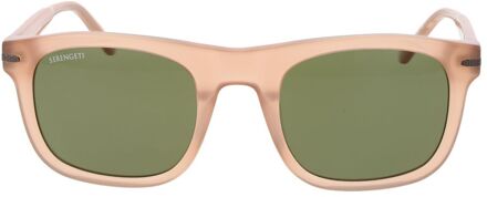 Acetaat Frame Zonnebril - maat Bruin