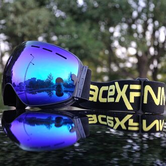 ACEXPNM Skibril Mannen Vrouwen Snowboard Bril Bril voor Skiën UV400 Bescherming Sneeuw Ski Bril Anti-fog Ski masker SGP2