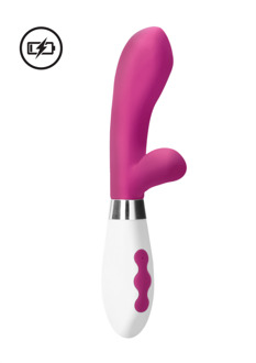 Achilles - Oplaadbare Rabbit Vibrator - Roze