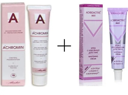 Achromin and Achroactive Max Anti Spot Cream