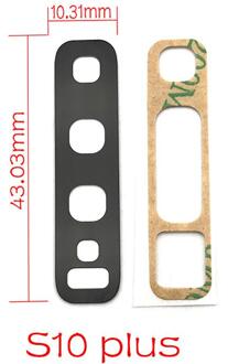 Achter Back Camera Glas Lens Cover Voor Samsung Galaxy S10 S10e S10 Plus S20 Plus Ultra S20 Fe Met Lijm sticker