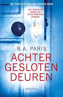 Achter gesloten deuren - Boek B.A. Paris (9026339933)