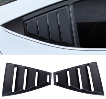 Achter Kwart Side Window Lamellen Vent Cover Trim Panel Jaloezieën Driehoekige Voor Hyundai Elantra