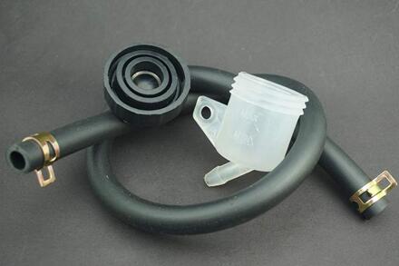 Achter Remvloeistofreservoir Olie Cup Fit Fles Set Met 50Cm Slang