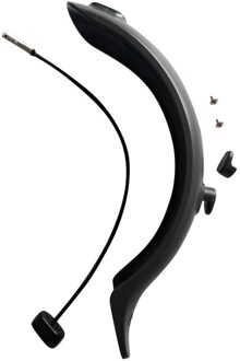 Achter Spatbord Fender + Achterlicht voor Xiaomi M365 Elektrische Scooter Remlicht Achterlicht + Spatbord Spatbord + Haak wit