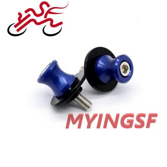 Achterbrug Spoelen Slider Stand Schroef Voor Bmw S1000RR /HP4 S1000R S1000XR Motorfiets Accessoires Cnc Aluminium M8 Blauw