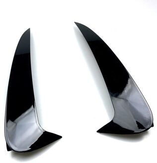 Achterbumper Spoiler Universal Punch-Gratis Air Vent Spoiler Voor Benz W205/C200L/C180L/C260L Tuning auto Spoiler Accessoires zwart