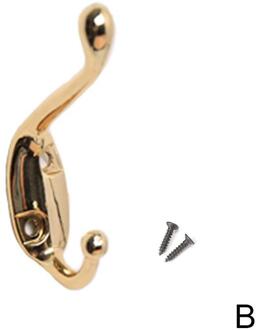 Achterdeur Haak Kapstok Kastdeur Muur Goud Jas Haak V4E0 B