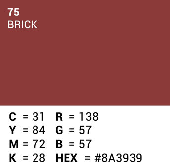 Achtergrondpapier Brick 1.35m x 11m